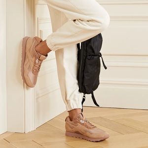 Reebok X Victoria Beckham Tan Rapide Mesh Sneakers